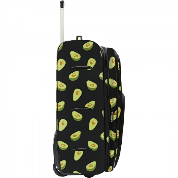 Чемодан Bagland Леон 70 л черный суб.763 (37666274) 