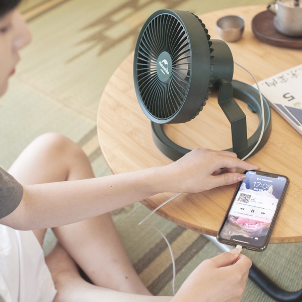 USB-вентилятор Naturehike лампа NH21ZM003, зелений