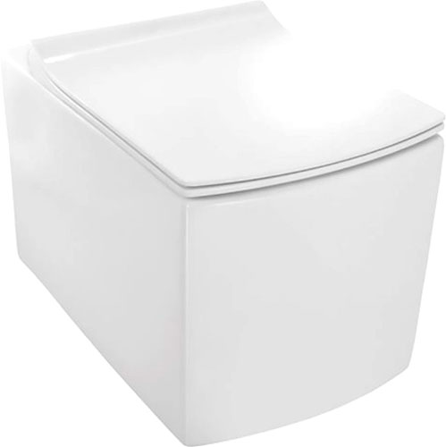 Унитаз подвесной Jaquar Kubix Rimless KUS-WHT-35953BIUFSM