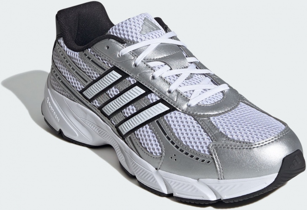Кросівки чоловічі Adidas TECHNOCHAOS 2000 FTWWHT/FTWWHT/CBLACK HQ7282 р.46 сірі
