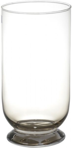 Ваза Омбре, d12хh23 см, бежевая Wrzesniak Glassworks