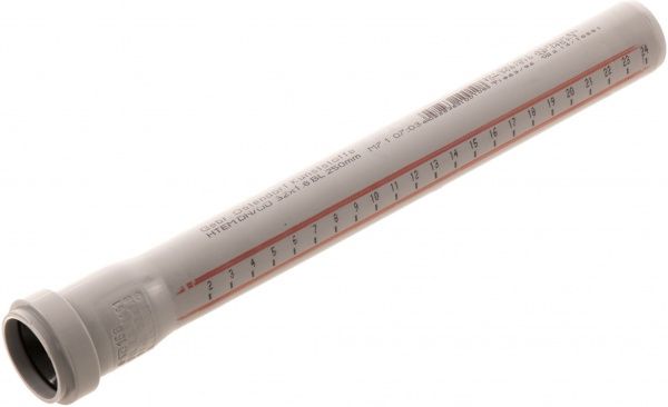 Труба з розтрубом Ostendorf ПП d32х250 мм