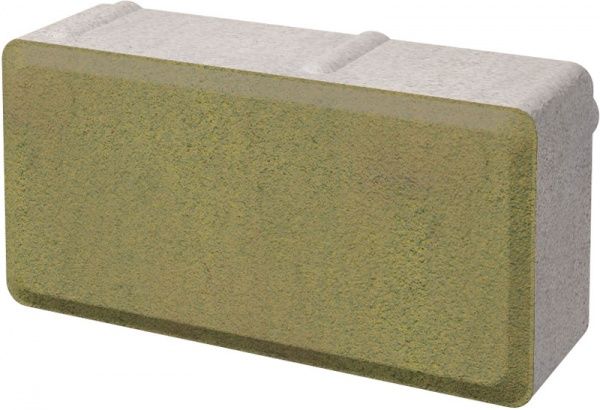 Тротуарна плитка Brukland Цегла H= 60 мм оливкова