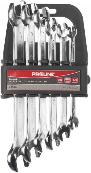 Набор ключей рожковых Proline 34406