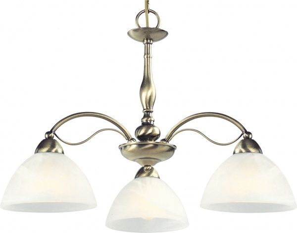 Люстра підвісна Blitz 3x60 Вт E27 бронза 3847-43 