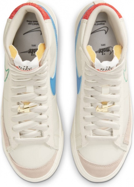 Кроссовки Nike Blazer Mid '77 SE DH6757-001 р.US 6,5 белый