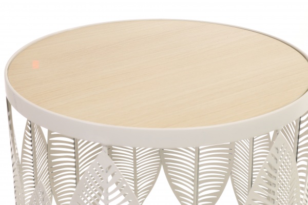 Стіл журнальний Marina скло/метал 520x540x560мм 