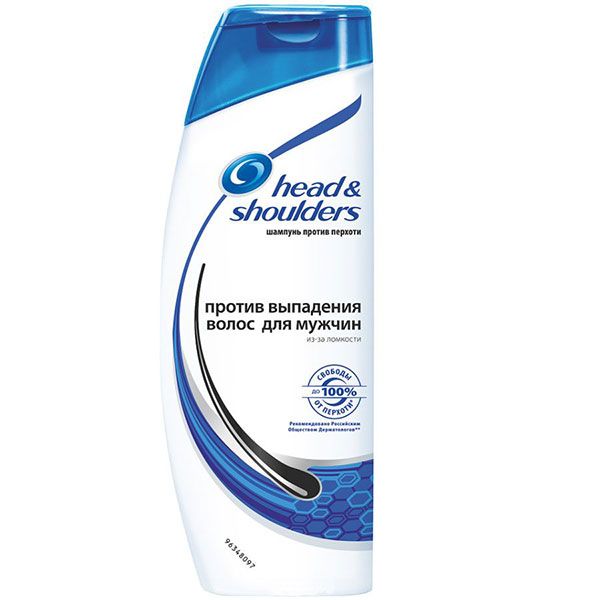 Шампунь 2 в 1 Head & Shoulders Против выпадения волос для мужчин 400 мл