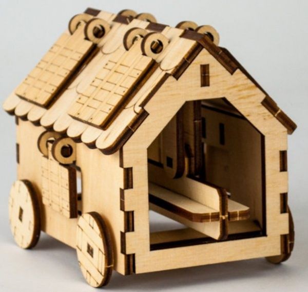 Дерев'яний 3D-конструктор Зірка Знаряддя Таран 100729