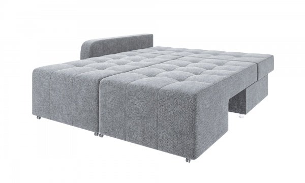 Диван кутовий ЕДВАРД сірий лівий 2400x1600x680 мм