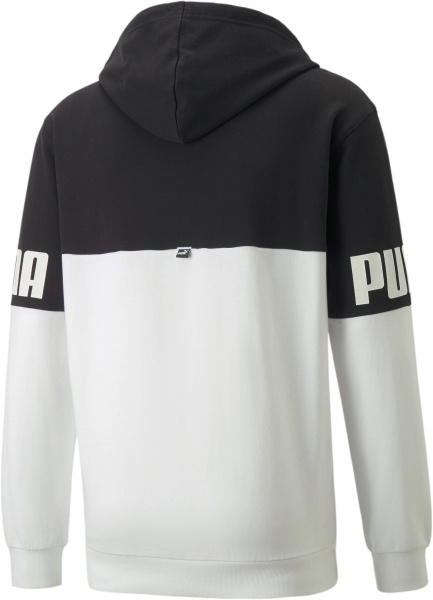 Джемпер Puma POWER Full-Zip Hoodie 84739001 р. L чорний