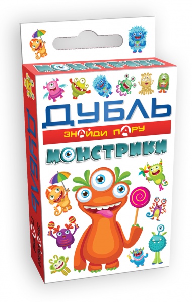 Игра настольная DGT-GAMES Дубль монстрики Cards 2232_C