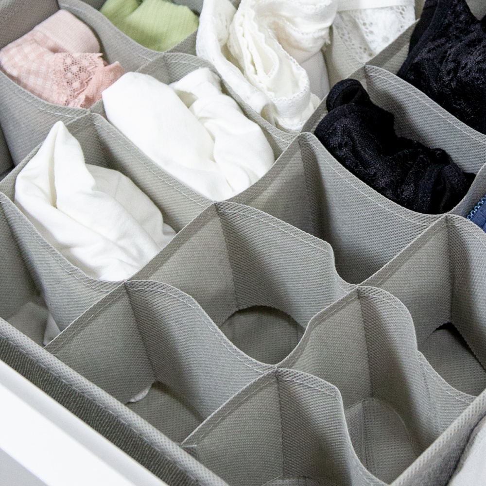 Органайзер MVM TH-09-24 LIGHT GRAY 100x330x330 мм