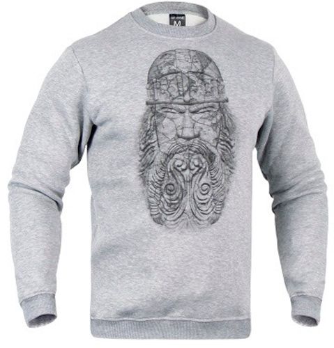 Світшот P1G Winter Sweatshirt Warrior Spirit UA281-29911-WR-IG р. XXL сірий