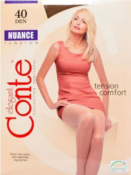Колготки Conte NUANCE 40 den bronz р. 3 бронзовый 