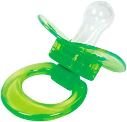 Пустушка Курносики 7038/6-12 зелена