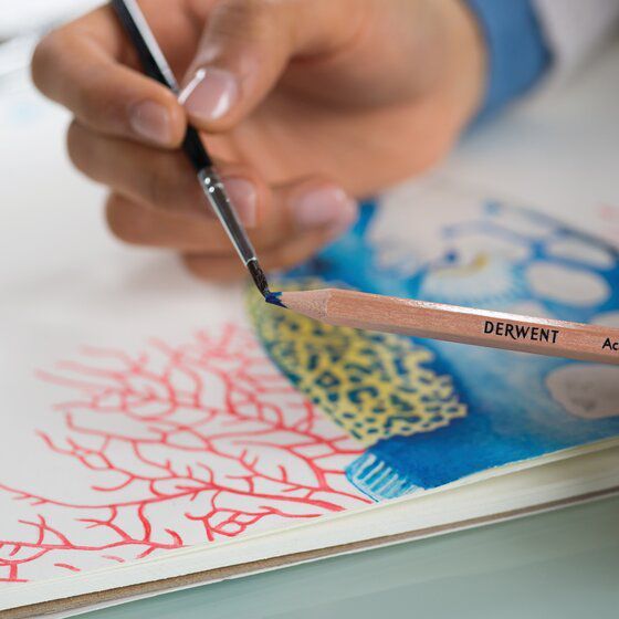 Карандаши акварельные Academy Watercolour 24 цветов Derwent