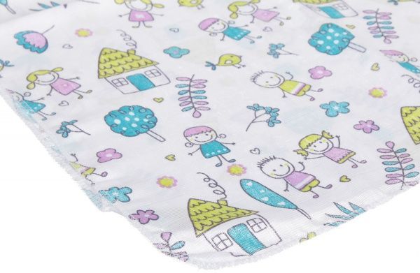 Пеленка Home Line Девочки и мальчики 75x110 см салатовый 155975 