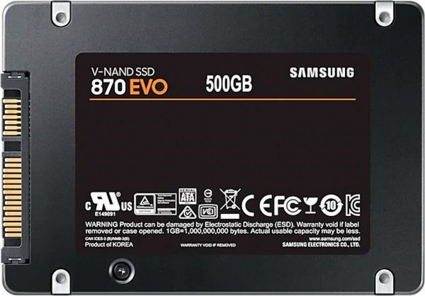 SSD-накопитель Samsung 870 EVO 500GB 2,5