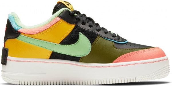 Кроссовки Nike Air Force 1 Shadow SE CT1985-700 р.US 7 разноцветный