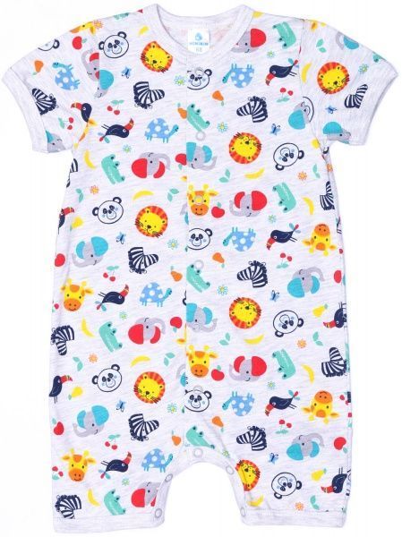 Песочник унисекс Minikin р.74 серый меланж 21330274 