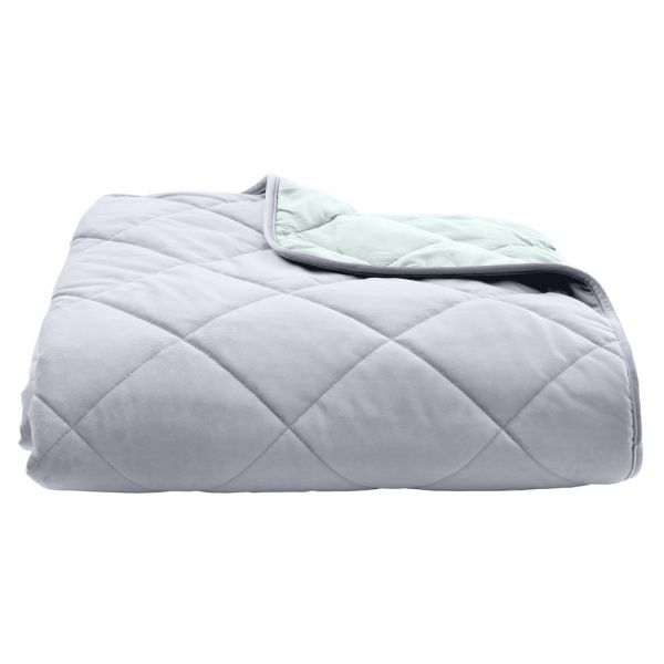 Покривало VELOUR 240x260 см La Nuit сірий 