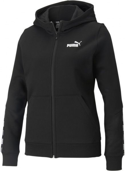 Джемпер Puma PUMA POWER Full-Zip Hoodie 58953701 р. 2XL черный