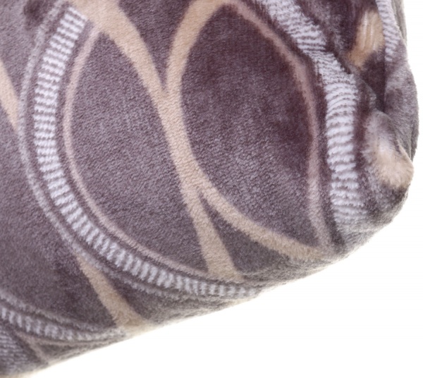 Подушка декоративная Salou 45x45 см коричневый с принтом Frannel 