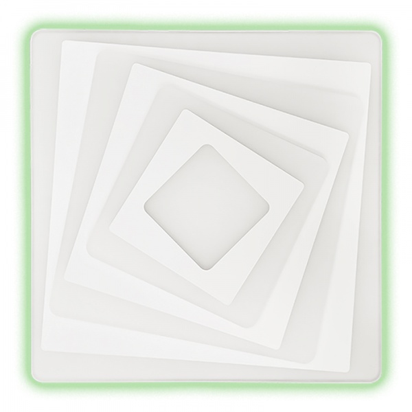 Світильник світлодіодний Hopfen 100 Вт білий 3000-6500 К QUADRA 100W RGB 