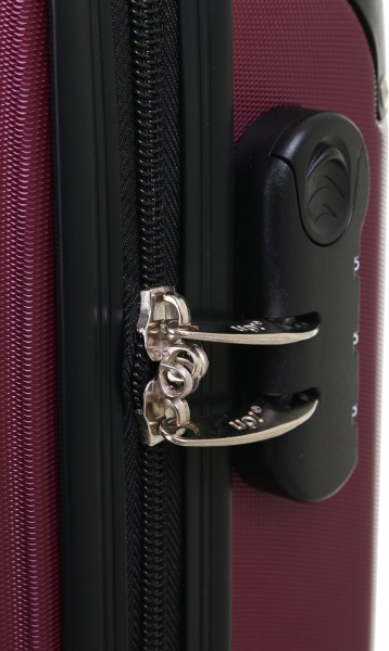Чемодан UP! (Underprice) HQ22100 50х35х22 см бордовый 
