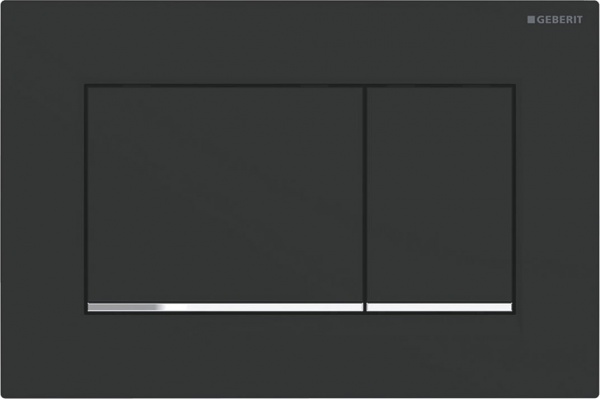 Клавиша смыва Geberit Sigma 30 115.883.14.1 черная матовая