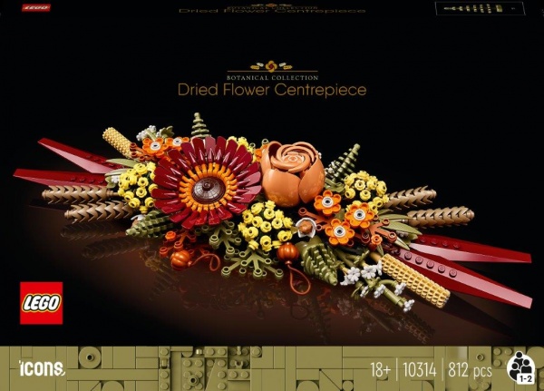 Конструктор LEGO Ideas Ікебана з сухоцвітів 10314