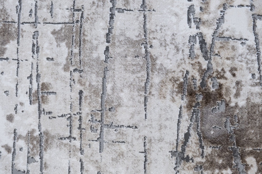 Килим Karmen Carpet GALYA PLUS S3802A GREY/GREY 80x150 см D