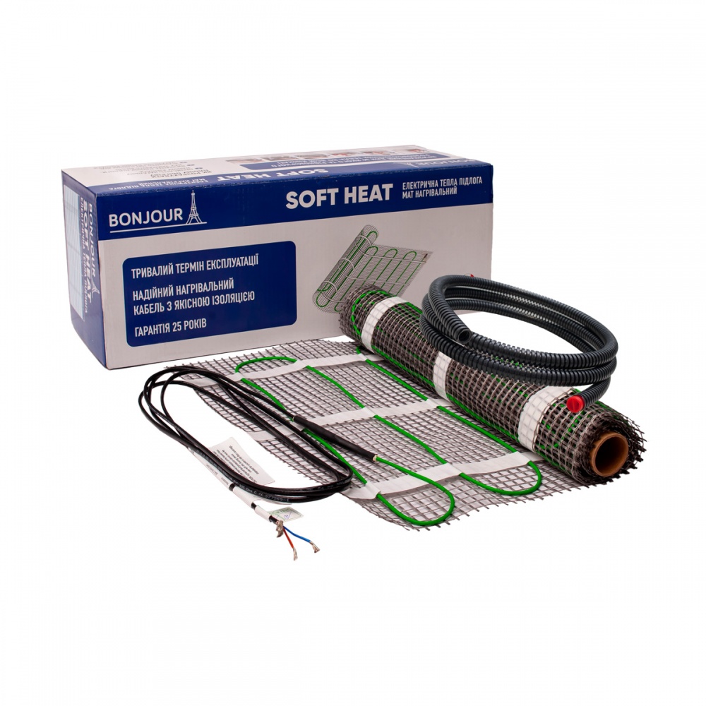 Нагрівальний мат Bonjour Soft Heat EcoPRO-1200-8.0/150 W/m2