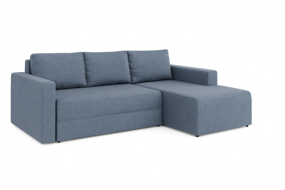 Диван кутовий SOFYNO ТВІСТ Gemma 77 правий синій 2300x1500x820 мм