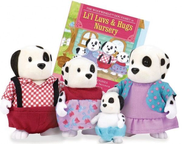 Ігровий набір Li'l Woodzeez Сім'я Собак 6157M 