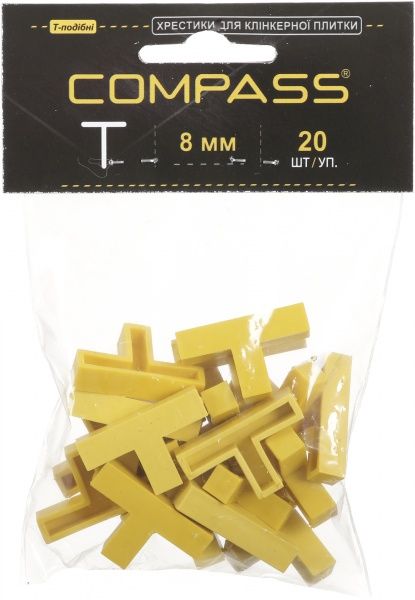 Крестики дистанционные Compass 8 мм 20 шт./уп