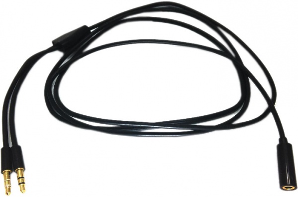 Кабель PowerPlant mini-jack 3,5 мм – 2хmini-jack 3,5 мм 1.5 м (DV00DV4057) Sound Blaster, 1.5м 