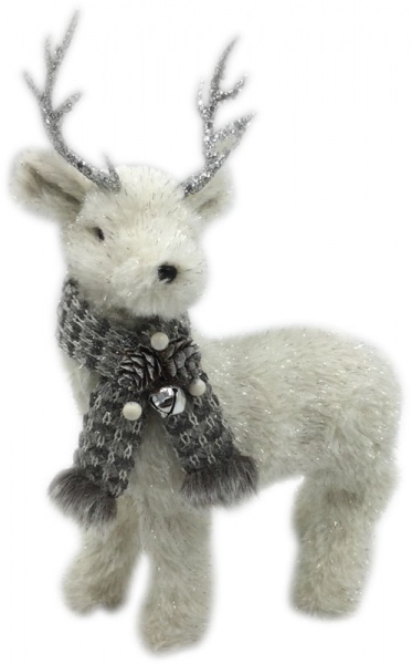 Декорация новогодняя Blooming олень 13x36 см 