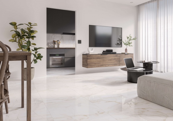 Плитка Golden Tile Imperial білий 3G0500 59,5х59,5 