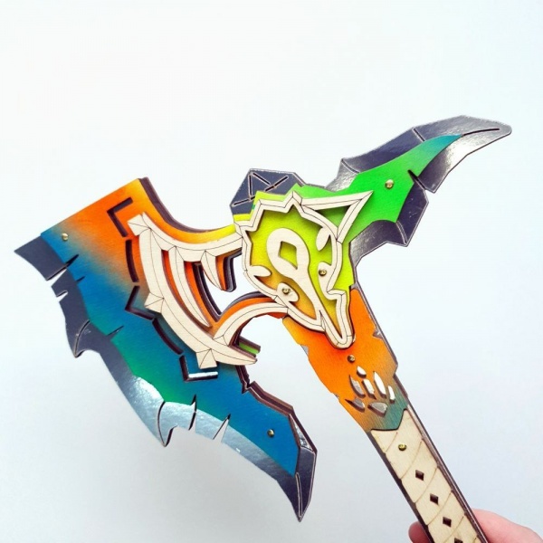 Оружие игрушечное Сувенир Декор Топор Орк (ULTRA)