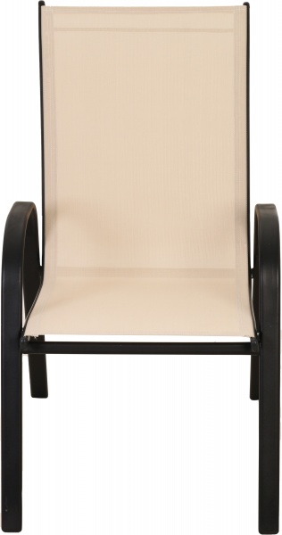 Стул UBC Group MODERN 94x46xбежевый с черным 