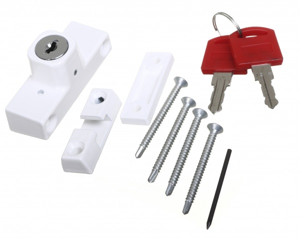 Замок-блокиратор WSL-001 Ral 9016 белый