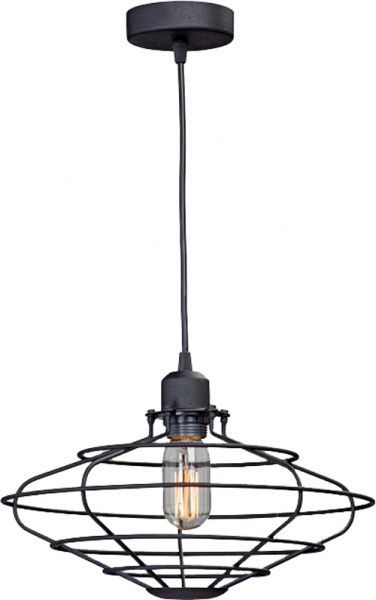 Люстра Vitaluce V4575-1/1S 1x60 Вт E27 черный 