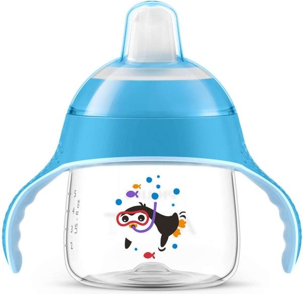 Поїльник-непроливайка Philips Avent з носиком блакитний 200мл, 6 міс+ 1 шт SCF751/07