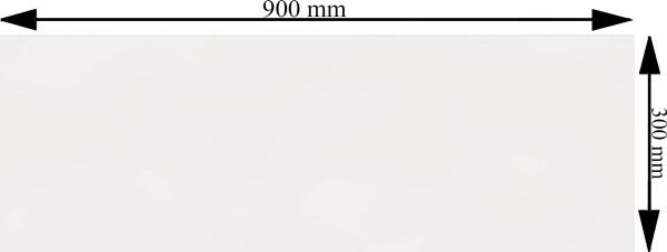 Плитка Cifre Гласіар уайт мате 30x90 
