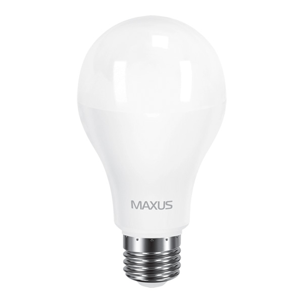 Лампа світлодіодна Maxus 15 Вт A70 матова E27 220 В 3000 К 1-LED-567 