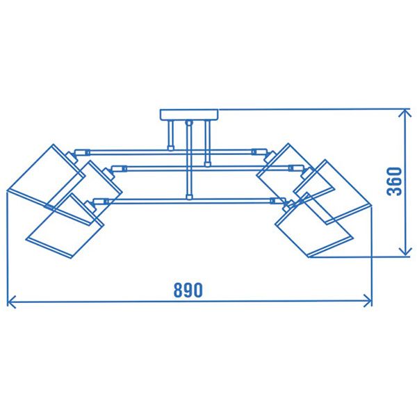 Люстра Victoria Lighting Malva/PL6