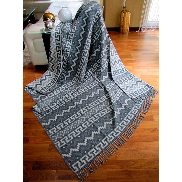 Плед шерстяной Vladi Чили 140x200 см