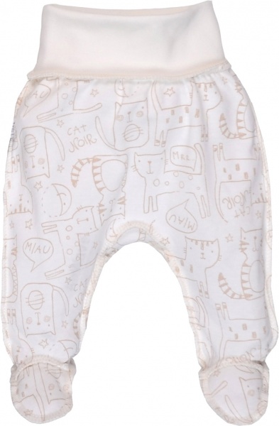 Ползунки Татошка р.50 белый 0306207мкт 